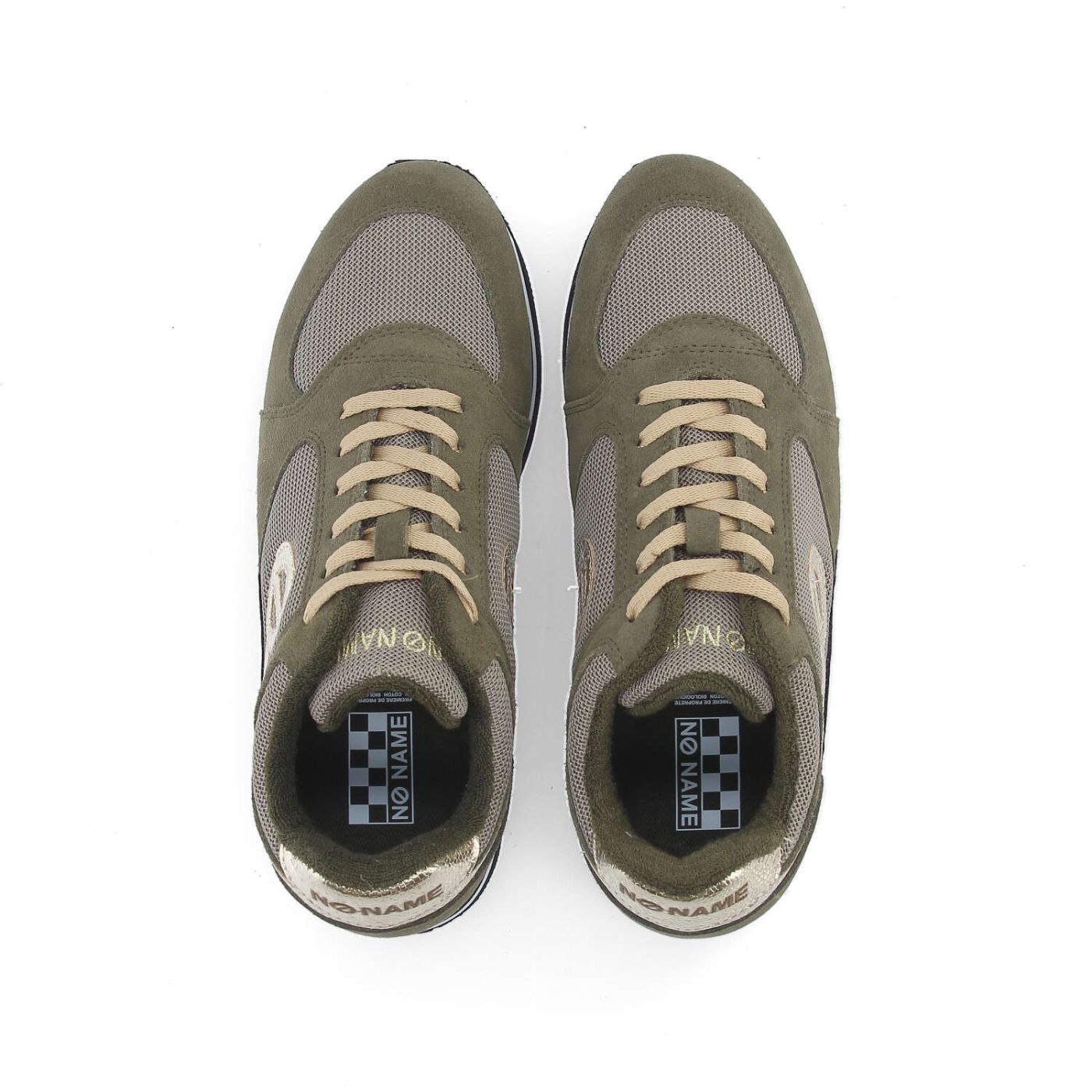 PARKO JOGGER W - KNIT/SUEDE/MARS - KAKI/OR